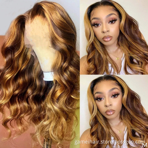 For Black Women Cheap Hd Full Lace Front Human Hair Wig Raw Indian Virgin Natural Hair Loose Wave Transparent Lace Closure Wig